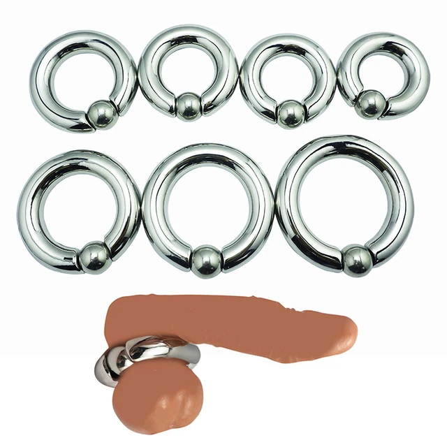 5 Sizes Super Weight Testicles Ball Stretcher CBT Male Heavy Cock Scrotum  Pendant Lock Metal Penis Ring BDSM Sex Toys For Men - AliExpress