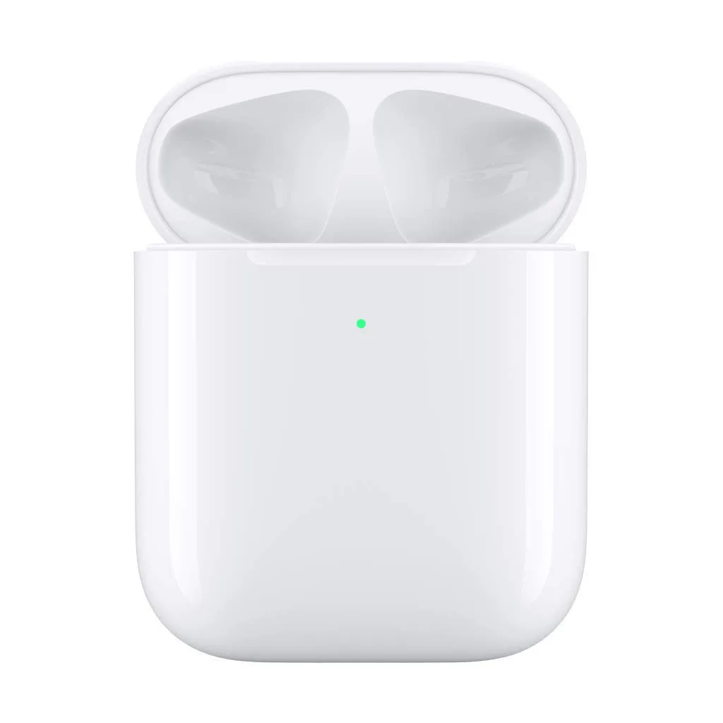 Z25 Беспроводная зарядная коробка для Apple Airpods Bluetooth зарядное устройство для наушников дом идеально подходит для Apple гарнитура Беспроводное зарядное устройство - Цвет: Белый