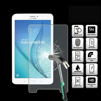 

For Samsung Galaxy Tab E 8.0 SM-T377 Tablet Ultra Clear Tempered Glass Screen Protector Anti Fingerprint Proective Film
