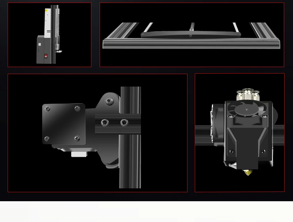 ZONESTAR Новинка 3-IN-1-OUT тройной экструдер большой Размеры Auto Mix Цвет Полный металлический каркас быстрой сборки 3D-принтеры DIY Kit