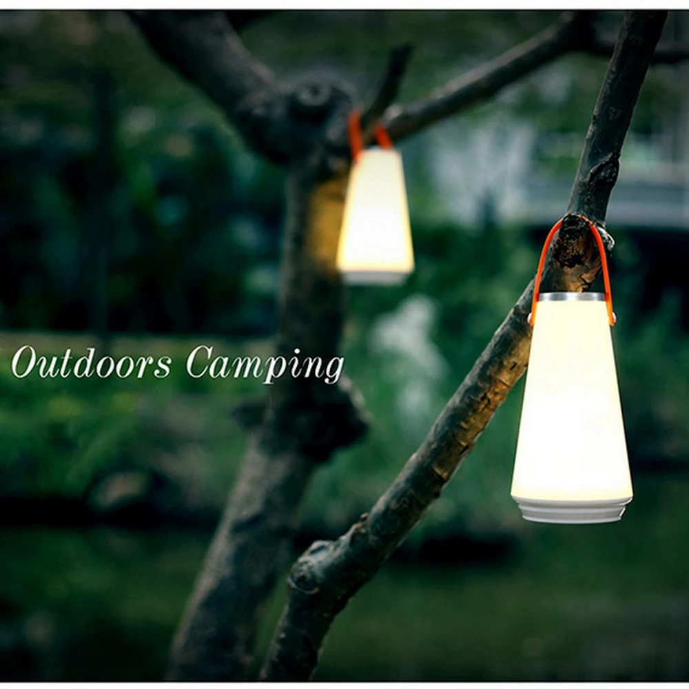 

Creative Bedroom Bedside Feeding Warm Light Creative Portable Outdoor Lamp USB Rechargeable Battery Wireless Camping Touch Light