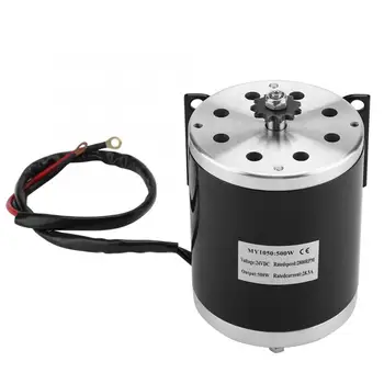 

dc servomotor 500W 24V DC Electric Brush Motor For DIY Electric Scooter E Bike Go Kart electric motor dc