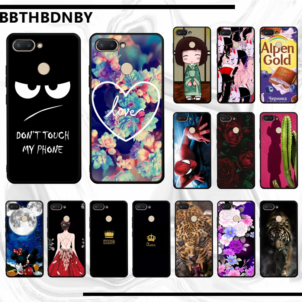 

For Redmi 6 Phone Case For Redmi 6 Soft Shell For Redmi 6 bumper paiting Protective For Redmi 6 Fashion Design
