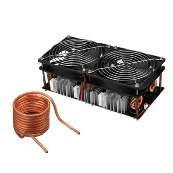 

12-48V 2500W ZVS Induction Heater Module Plate Flyback Driver DIY PCB Board Durable High Frequency Woodworking Coil Replacement