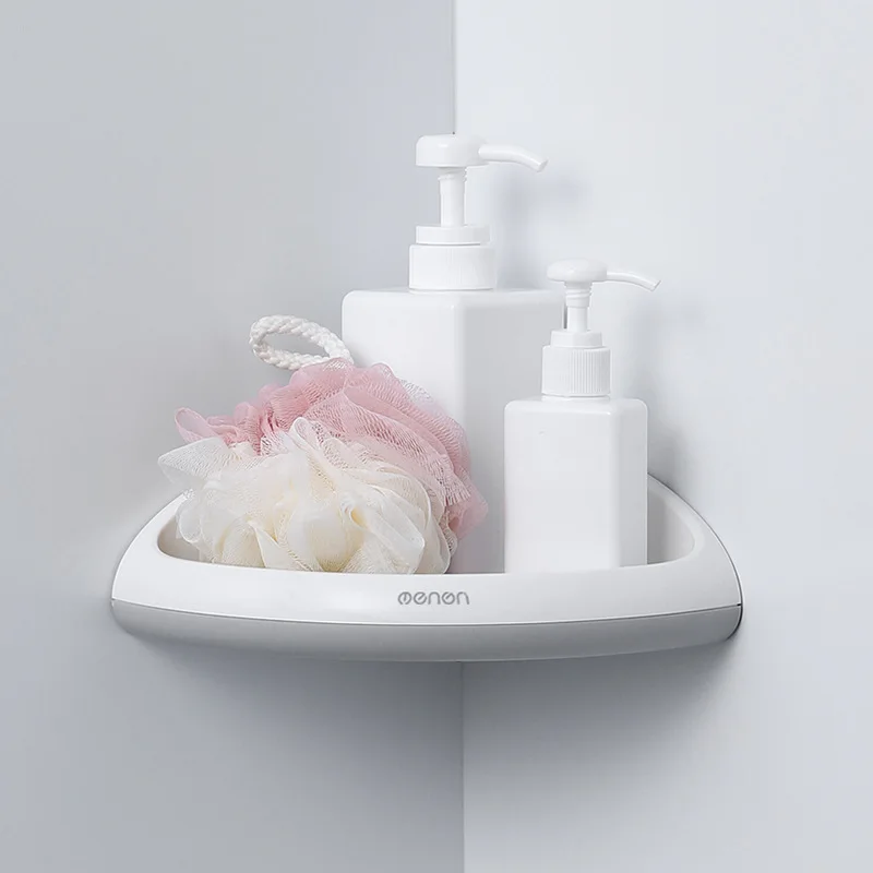 Bathroom Storage Rack Bathroom Shelf Shampoo Holder Wall Mounted Triangular Corner Shelf Bathroom Organizer Kitchen