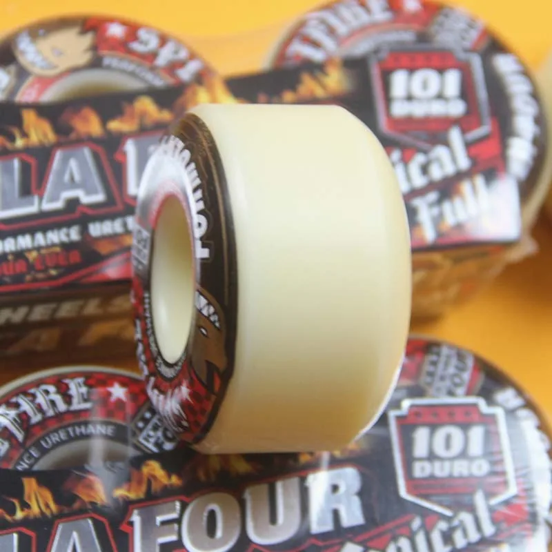 Original Spitfire F4 Wheels Professional Action Skateboard  Wheel With High Hardness And Elasticity101DU53MM 4pcs/Set