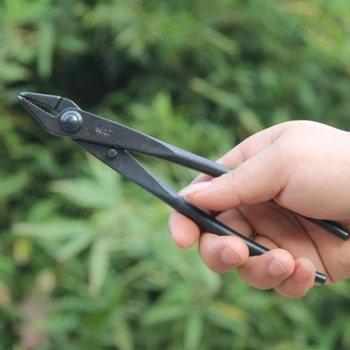 

Aluminum Round Edge Steel Garden Pruning Wire Drawing Pliers Shears Thick Branches Cutter Scissors Bonsai Tools High Quality