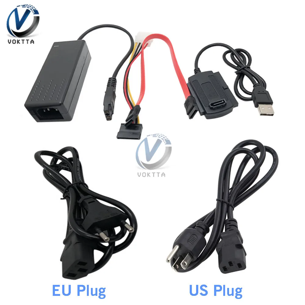 SATA PATA IDE Drive-USB 2 0 переходник для жесткого диска 5 дюйма 3 жесткий диск с внешним