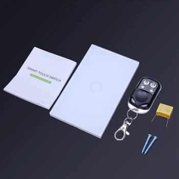 

New Sesoo Press Switch Smart Home Remote Control Switch Single Fire Line Wall Switch Wireless Rf Remote Control Press Switch