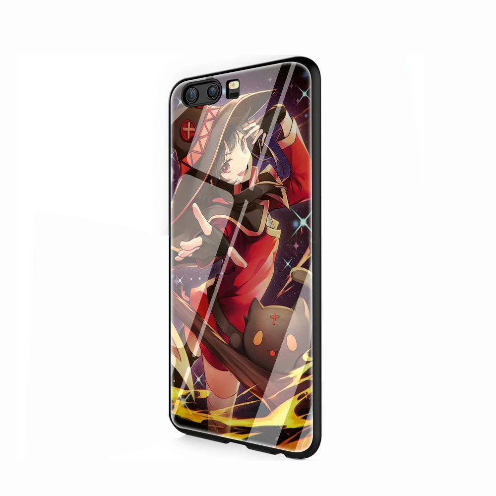 G12 EWAU японский аниме Konosuba Megumin стеклянный чехол для телефона huawei P20 30 P Smart Mate20 pro Lite Honor9 10 Lite - Цвет: G12