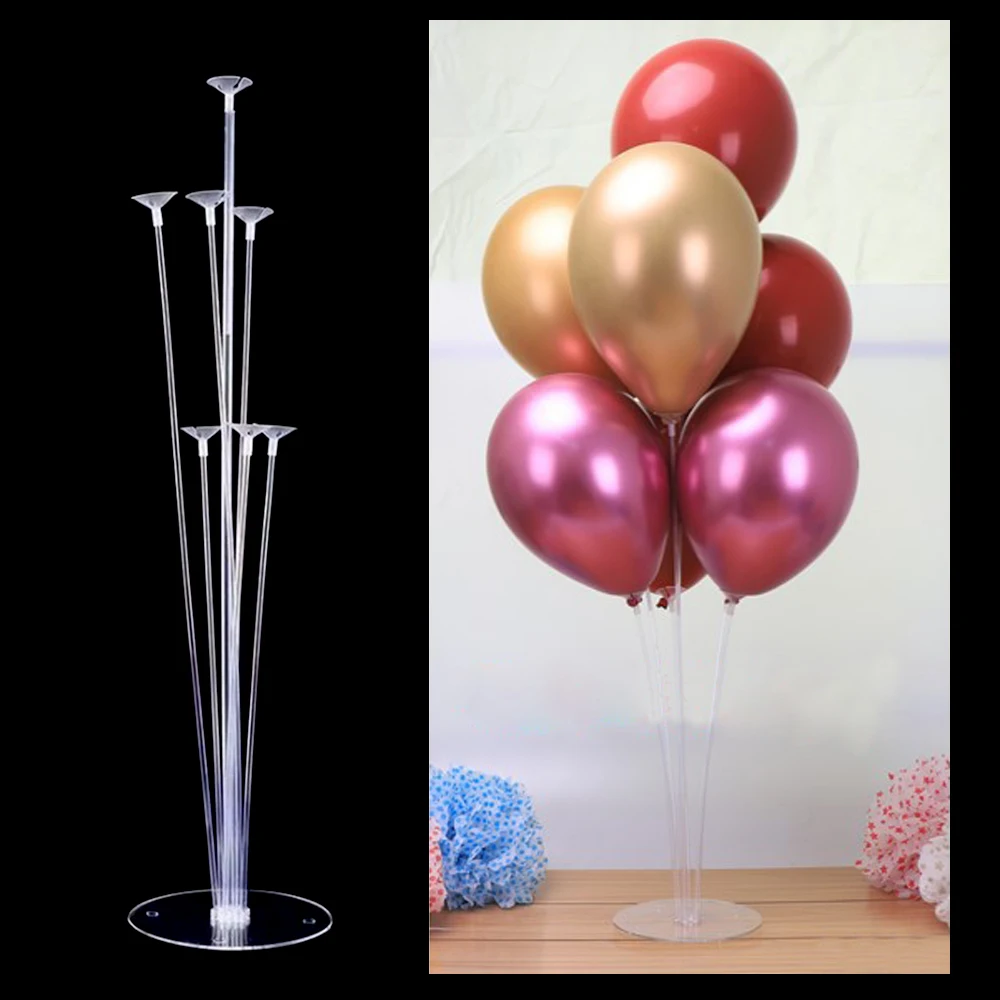 

7pcs Balloon Accessories Holder Sticks Birthday Party Inflatable Balloons Stick Holder Holiday Wedding Decoration Accessories