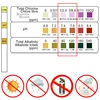 50/100Pcs Multipurpose 3/4/5/6/7 In 1 Swimming Pool PH Test Paper Chlorine/PH/Bromine Test Strips Swimming Pool Water Tester 6