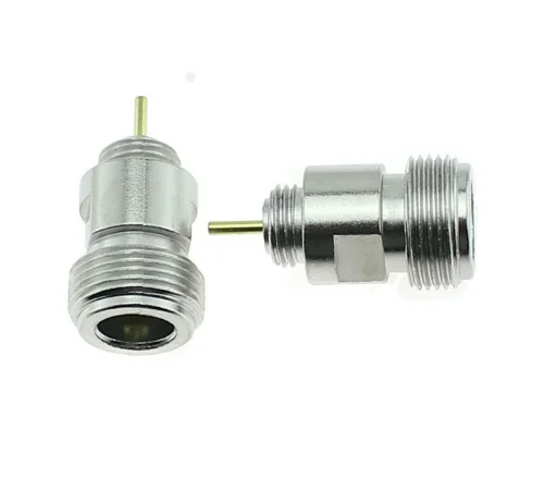 5pcs N Female Jack RF Coax Adapter Convertor Solder Post Straight Amplifier Special Connector Nickelplated for Booster adaptor