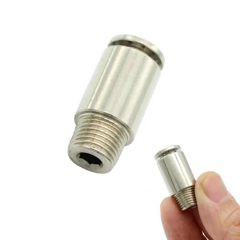 1PC 3D Printer PC6-01 Pneumatic Connectors UM2 Ultimaker 2 Extended+ Remote Bowden PTFE Tube Quick Fittings