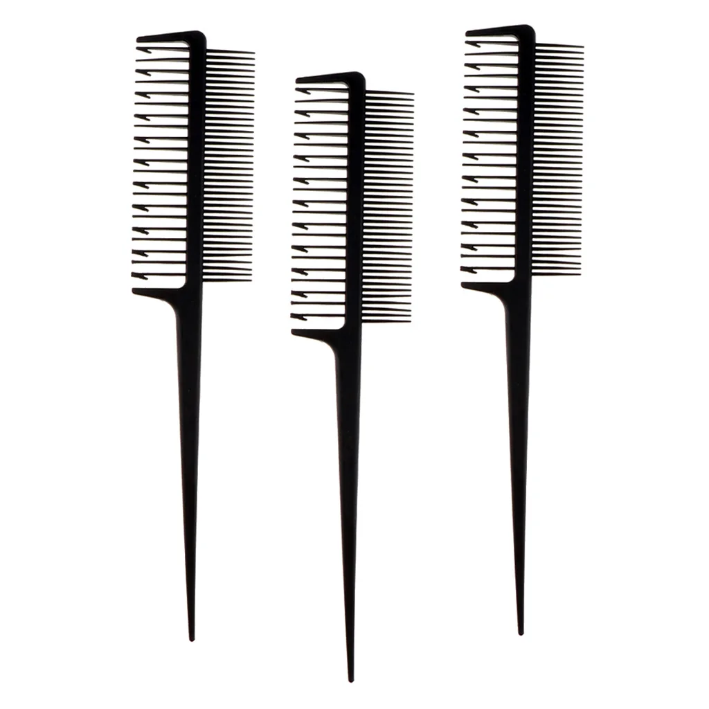 3x Antistatic Weave Highlighting Foiling Hair Comb Hair Coloring