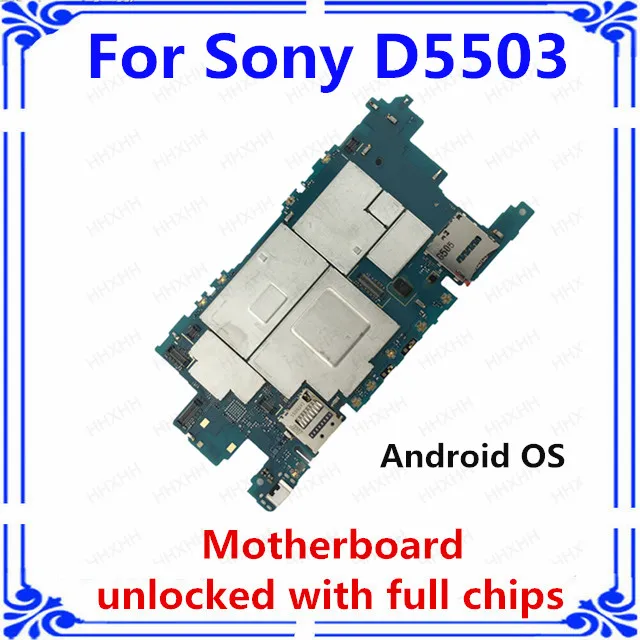 Оригинальная плата разблокировки для sony Xperia Z1 mini D5503 материнская плата android программное обеспечение логическая системная плата основная пластина для sony D5503