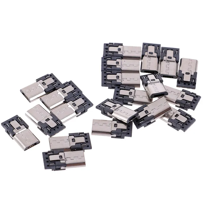20 шт./лот 4 Pin Micro USB разъем кабеля для штекера терминалов с разъемами Мама и папа |