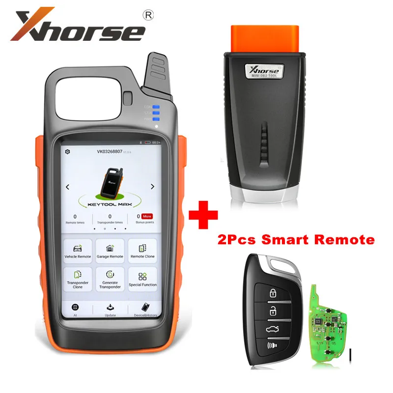 Xhorse VVDI Key Tool Max Remote и чип генератор Plus MINI OBD 2PCS Smart Remote| |