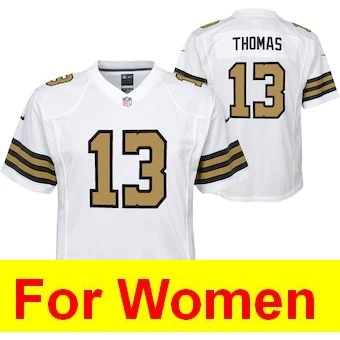 Женщины Орлеан Игры Элвин Камара Drew Brees Marshon латтиморе Майкл Томас Марк Инграм Цвет пик трикотажные изделия - Цвет: Серебристый
