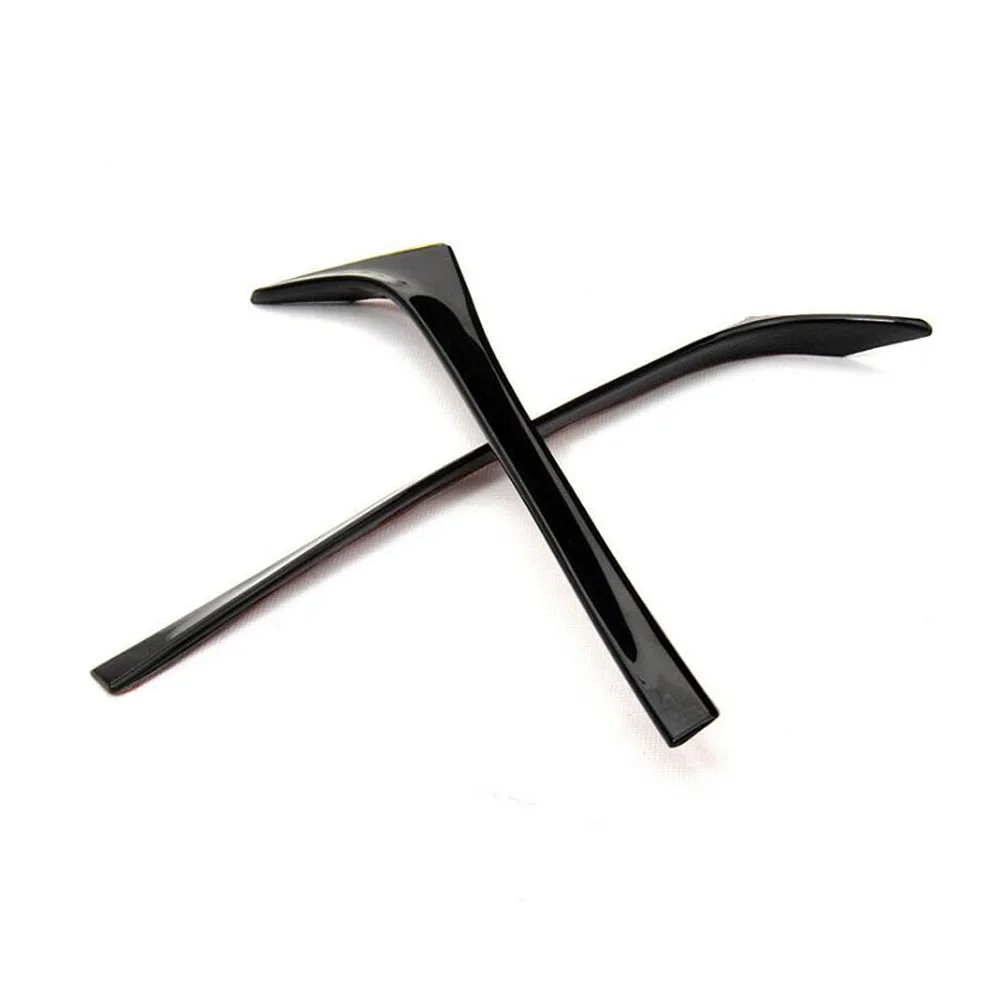 Black 2pcs 2 шт. ABS Автомобильный задний спойлер, крыло, багажник боковое крыло лоскут Стайлинг для Volkswagen VW GOLF 7 MK7 аксессуары - Цвет: Black 2pcs