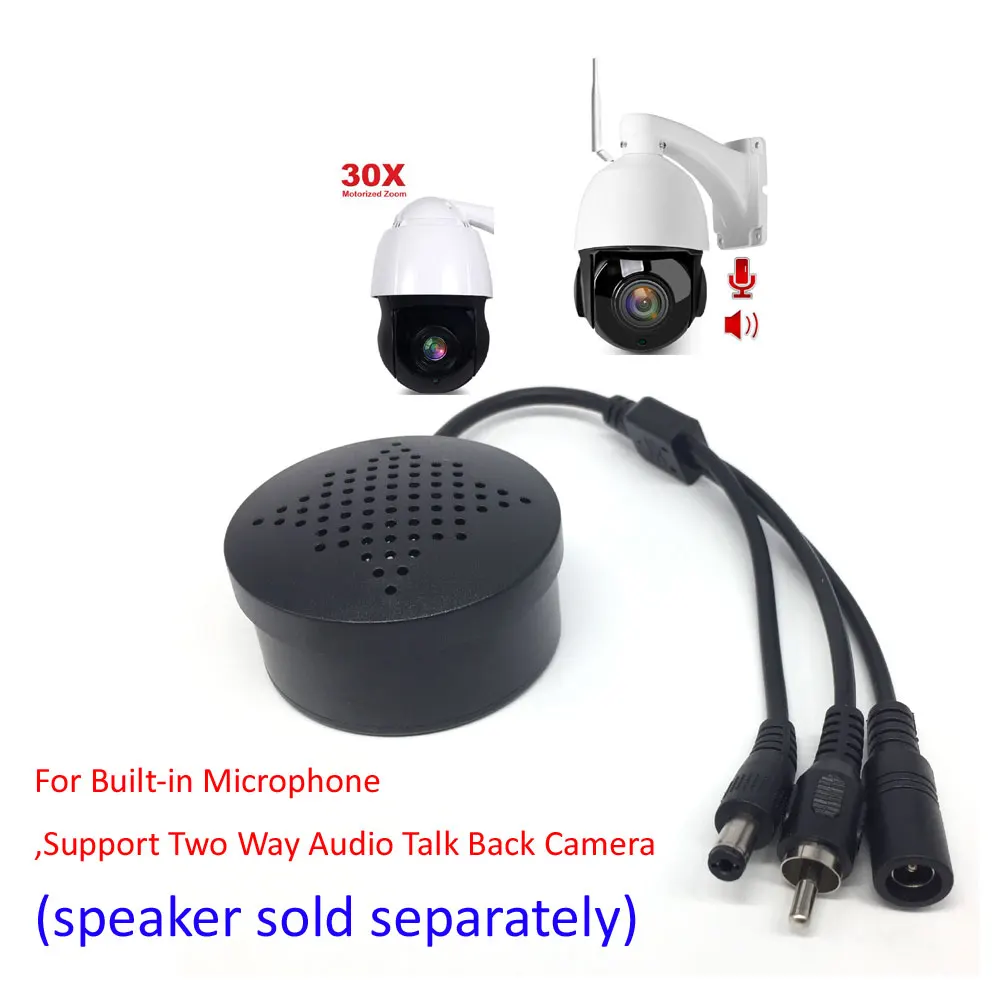 Per il Built-In Microfono supporto A Due Vie Audio Parlare di Nuovo 2MP 5MP POE WIFI 30X ZOOM PTZ D