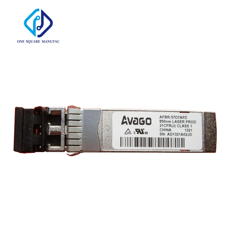 Оптоволоконный-трансивер-avago-afbr-57d7apz-85g-550m-850nm-sfp