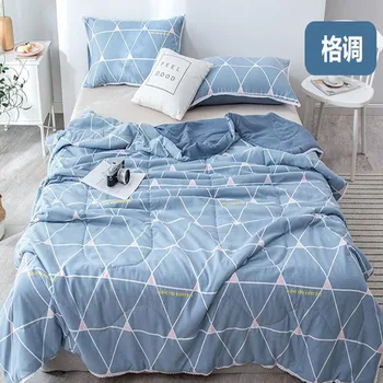 

Air conditioning quilt quilt core for children single double washed cotton machine washable thin spring and autumn summer cool q