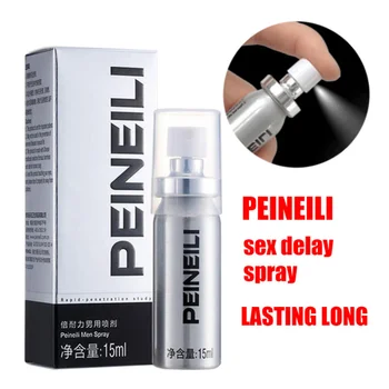 

PEINEILI Sex Delay Spray for Men Male External Use Anti Premature Ejaculation Prolong 60 Minutes Adult SEX Penis Enlargment Pill