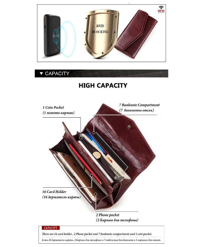 Rfid женские кошельки с чехол для телефона Модные клатчи женские s кошельки и кошельки женский держатель для карт портмоне Carteira Feminina