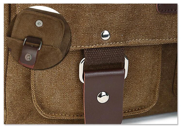 Men Vintage Canvas Bag Men Casual Crossbody Bag For Men Messenger Bag Man Travel Shoulder Bags Bolsa Masculina