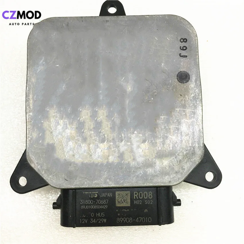 

CZMOD Original 89908-47010 R008 Used Right side LED Headlight Control unit 31800-70687 HU5 89908 47010 R008(used)