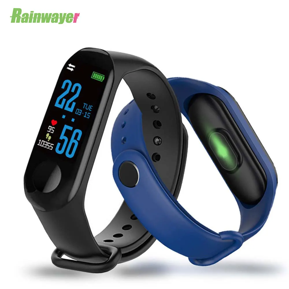 

M3 Pro Smart Watch Blood Pressure Health Monitor Smart Wristband For Men M3Plus Pedometer Bracelet Smart Watches for Men Women