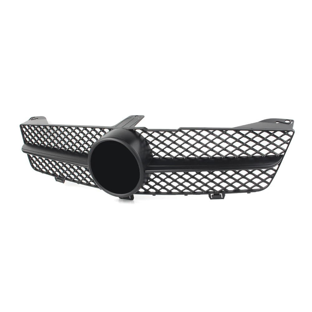 Передняя решетка радиатора для Mercedes Benz W219 CLS-CLASS GLS63 CLS550 2008 2009 2010 2011 матовый черный w/эмблема AMG