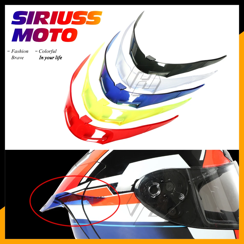 Motorcycle Helmet Rear Spoiler Case Ax8 