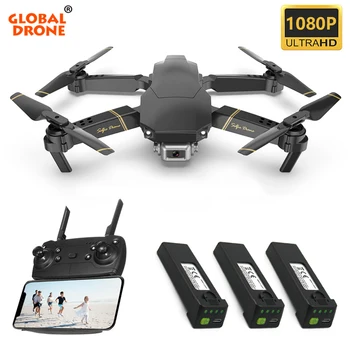 

Global Drone EXA GD89 Mini Drone with Camera HD RC Helicopter Foldable FPV Dron Quadrocopter VS M69 E58 E520