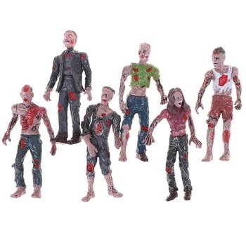 

6 Pcs Walking Corpses Model Terror Zombies Kids Children Action Figure Toys Dolls Assembly Models