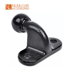 Attache en col de cygne forgé robuste, 50mm, pièces de boule de remorquage, accessoires RV, composants de caravane de camping car 