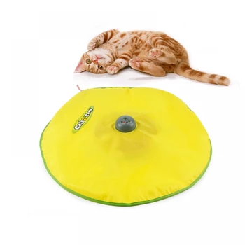 

Cat Toy Pets Product With Undercover Fabric Moving Mouse Cat Toy Gatos Cats Meow Play For Cat Kitty Funny Pet Supplies