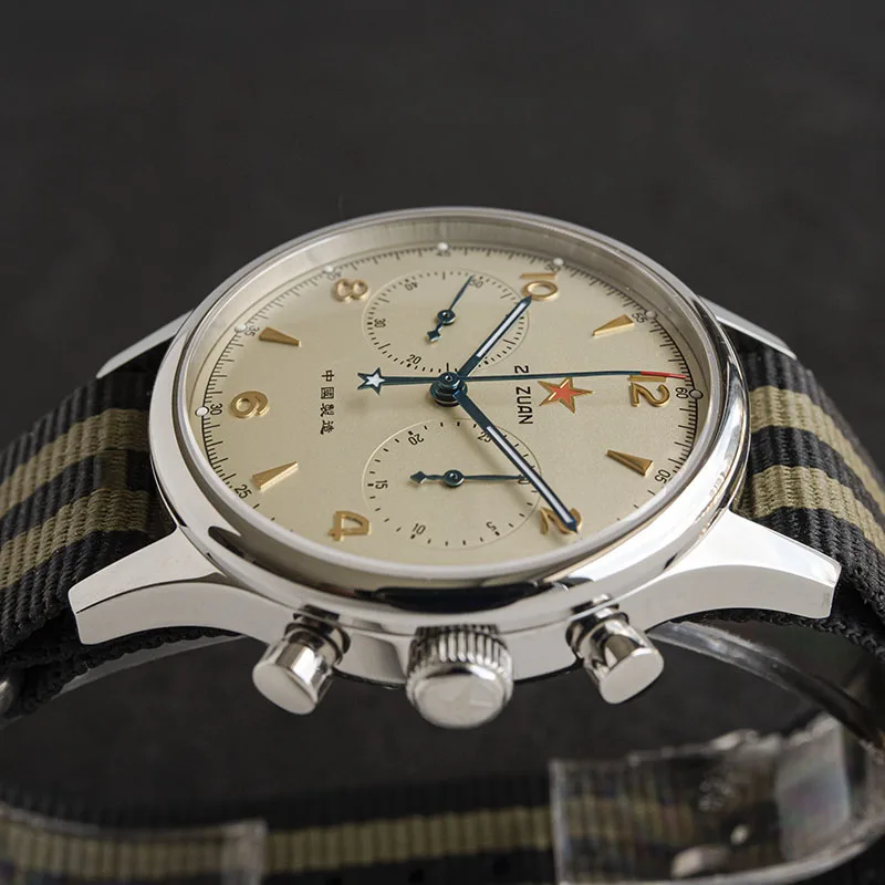 38mm watch militry pilot 1963 original st1901 movement