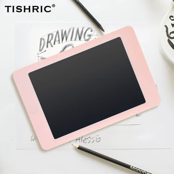 

TISHRIC 8.5''/10'' LCD Kids Drawing Tablet Business Writing Tablet With Thick Pen Digital Graphics Tablet Message Board