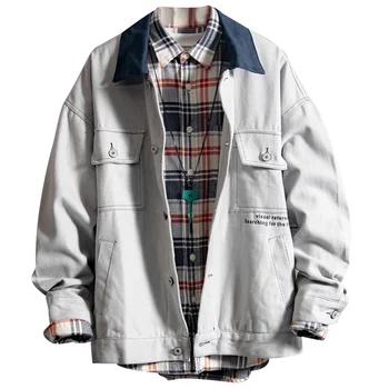 

Waterproof Jacket Fishing Cycling Many Pockets Men Jackets Man Jacket Autumn 2019 wind breaker vintage hip hop clothing II50NSJK