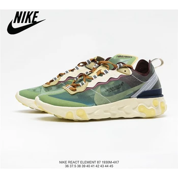 

Nike Upcoming React Element 87 reactive element translucent gauze Men's jogging shoes AQ1090-101