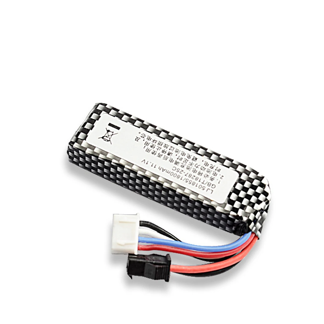 

T238 Flash Bomb Flash Bang standard Battery 11.1v 25c 1400mah Polymer Battery High Discharge Rate Lithium Battery