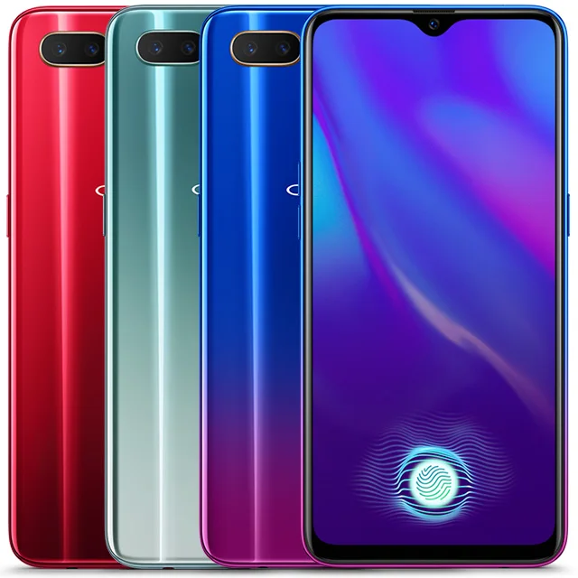 Смартфон Oppo K1, Snapdragon 660, экран, отпечаток пальца, Android 8,1, 6,4 дюймов, ips, 2340X1080, 6 ГБ ram, 64 ГБ rom, МП, мобильный телефон