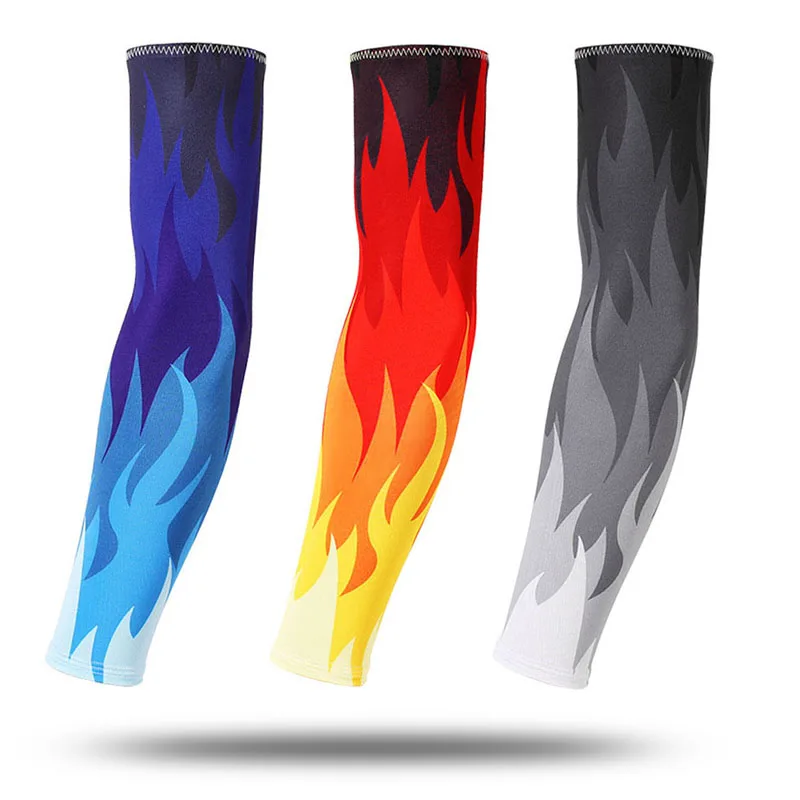 new 2020 Cycling arm sleeve Running Hunting Quick Dry Fishing Basketball Elbow Pad Fitness Armguards Sports Outdoors Arm Warmers