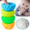 6pcs Textured Multi Ball Set Develop baby's Tactile Senses Toy Baby Touch Hand Ball Toys Baby Training Ball Massage Soft Ball 4