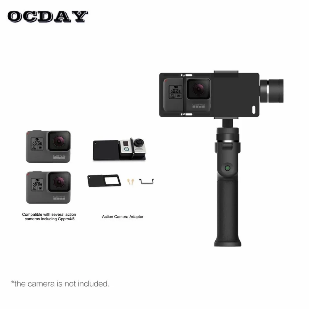 

Funsnap Capture Selfie Smartphone Brushless Stabilizer Handheld 3-Axis Gimbal with Clip Adapter for GOPRO/YI/SARGO Cam Phone fz