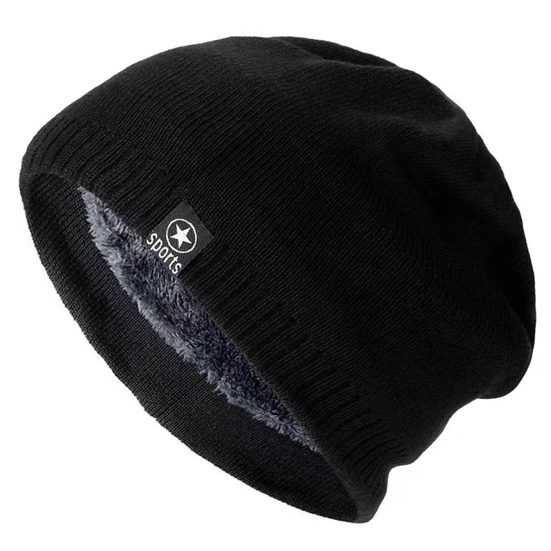 #E Gorro suave Unisex para exteriores,gorro de punto de Color sólid.. #E Gorro suave Unisex para exteriores,gorro de punto de Color sólid..