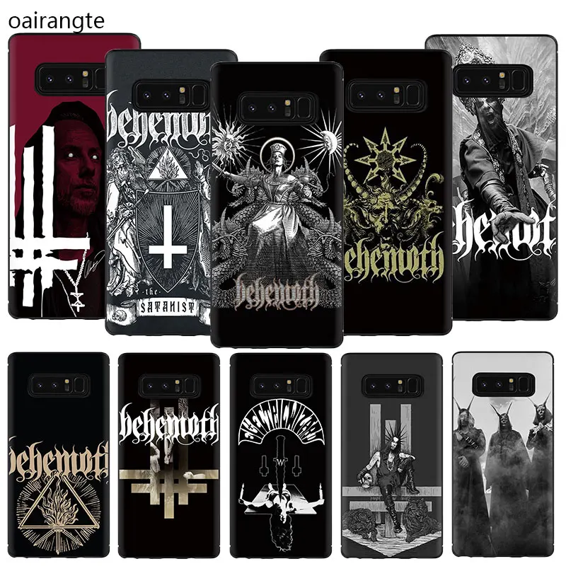Чехол для телефона Behemoth Rock Band из ТПУ чехол Samsung Galaxy A2 A5 A6 7 8 9 2018 A10S 20S 20E 30S 40S 50S 60