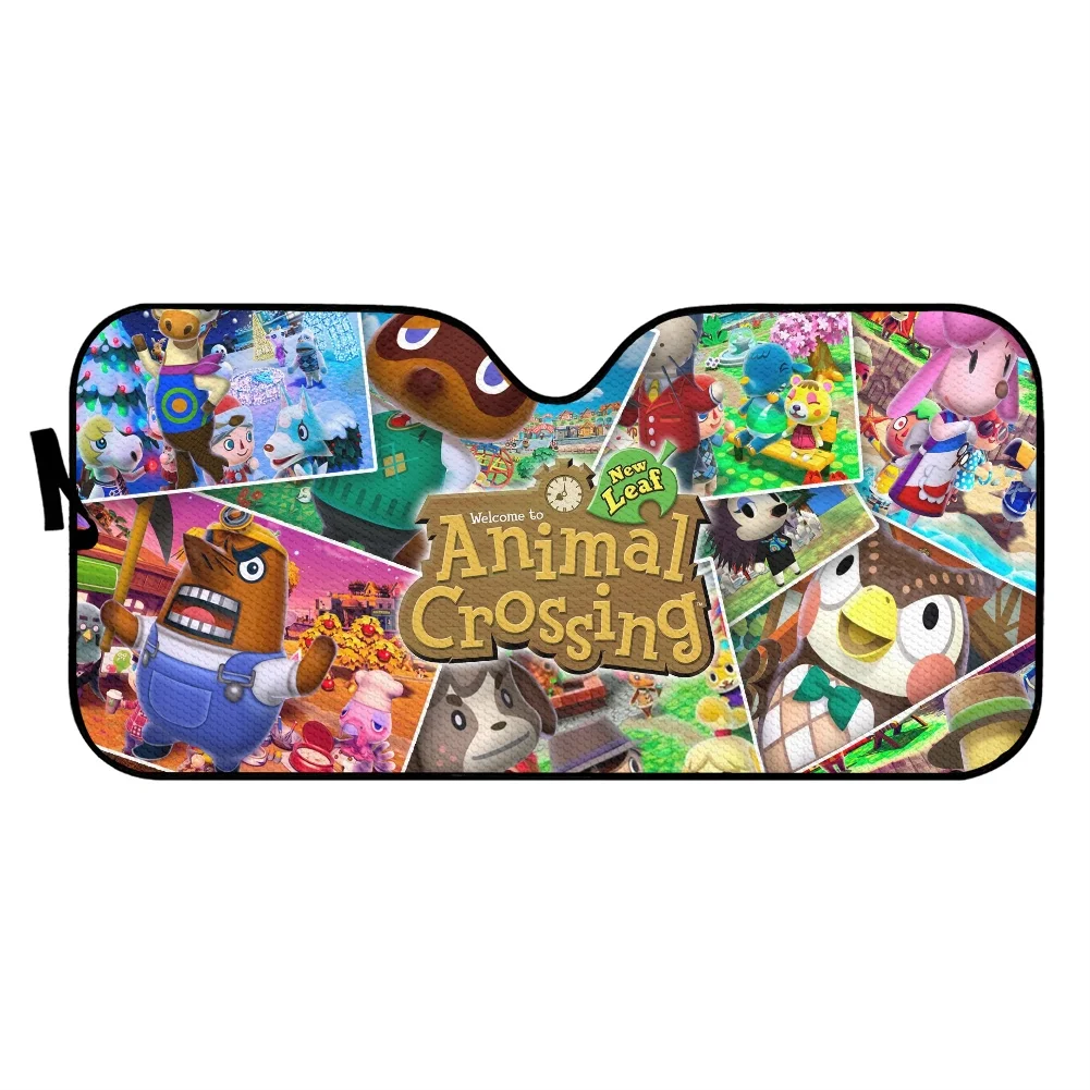 Animal Crossing Game 3d Pattern Front Windowshield Sunshade Foldable Summer  Sun Uv Gloss Shade For Car Auto Fashion Accessories - Awnings - AliExpress